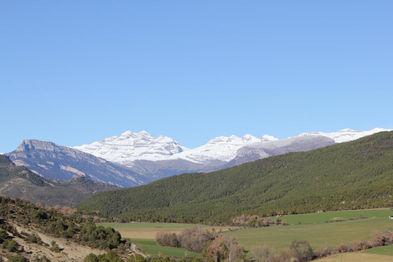 Preciosas Vistas A La Montana, Luminoso Y Acogedor El Pueyo de Araguás